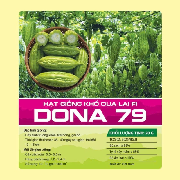 Hạt giống khổ qua lai F1 DONA 79